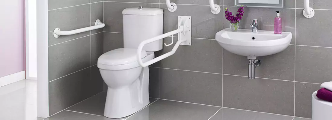 Modern Handicap Bathroom Solutions with Safety Features in Palm Valley, FL