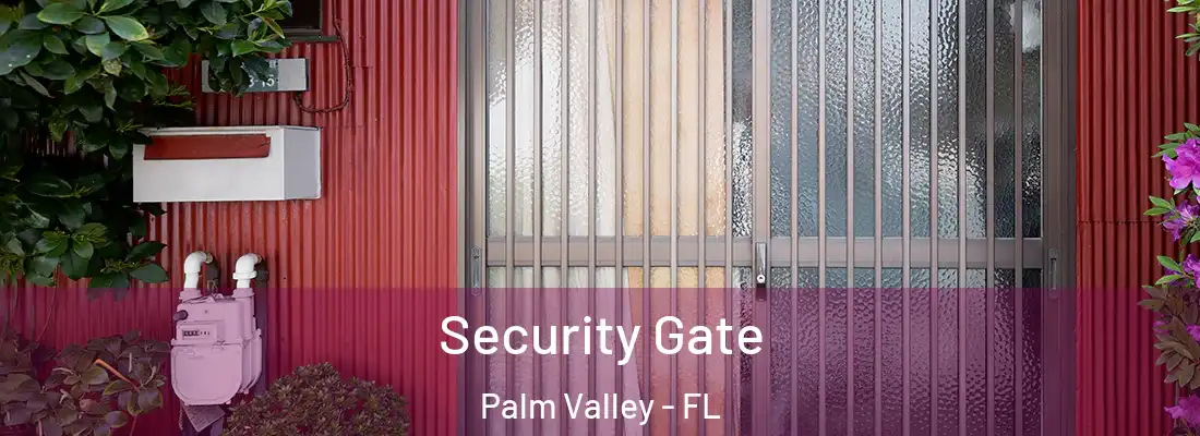 Security Gate Palm Valley - FL